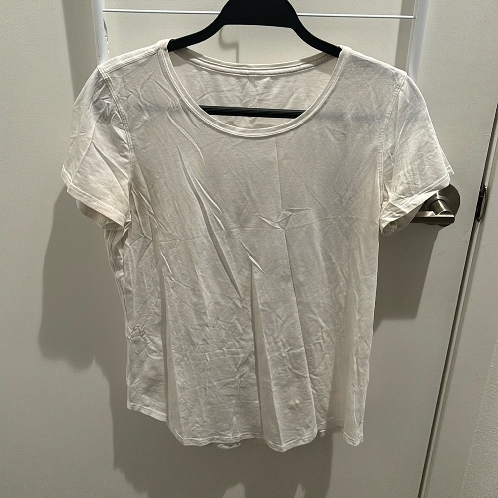 White Lululemon Shirt size 6